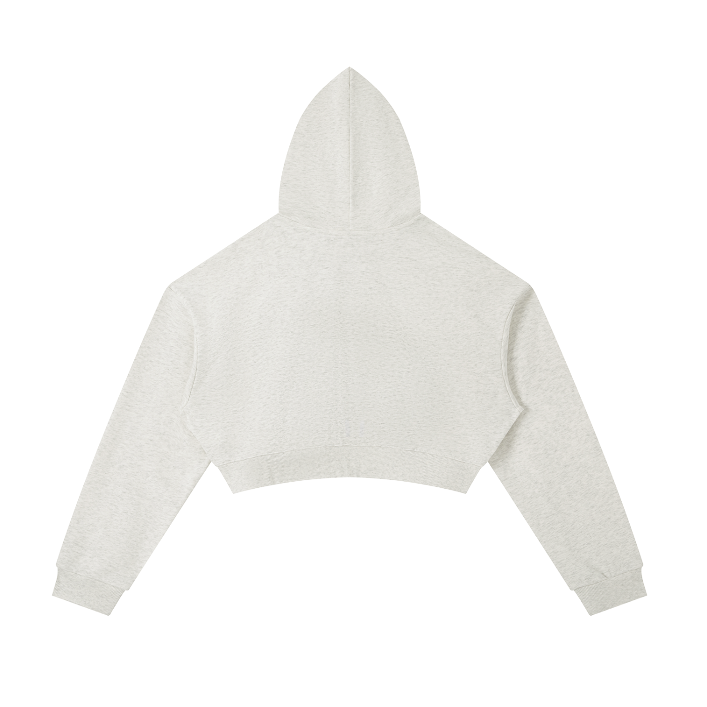Boobs & Boosted Cropped Zip-Up Hoodie
