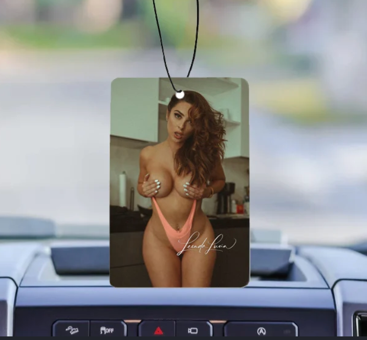 Custom CARSLUTT Air Freshener – Your Model, Your Design