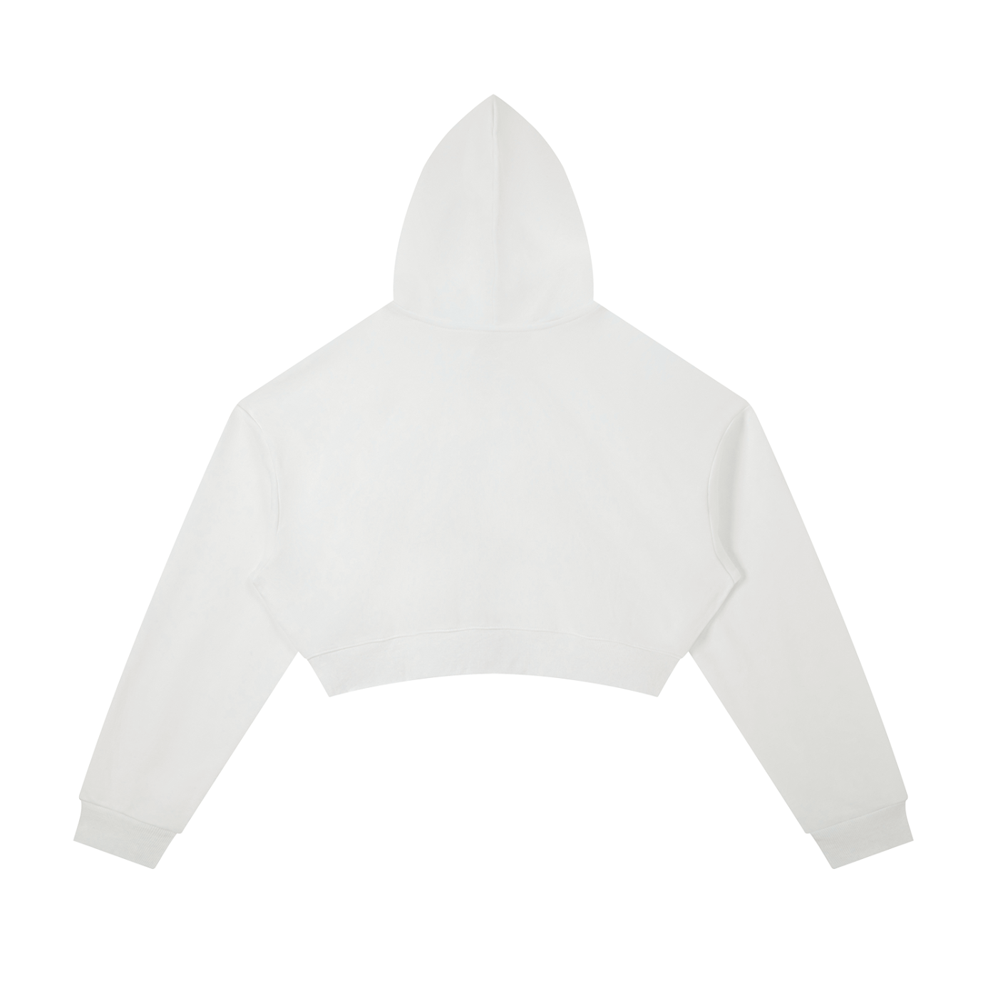 Boobs & Boosted Cropped Zip-Up Hoodie