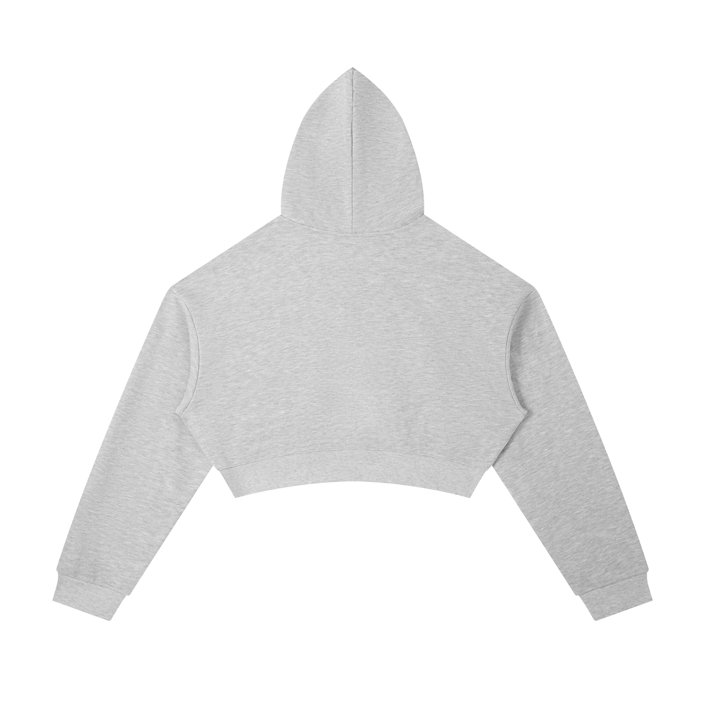Boobs & Boosted Cropped Zip-Up Hoodie