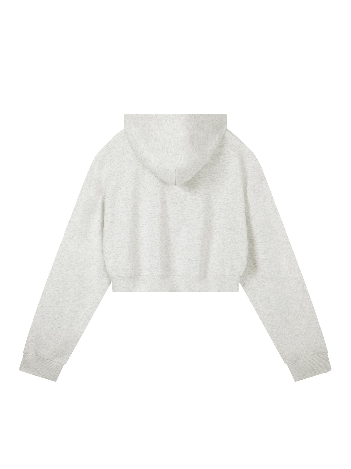 Boobs & Boosted Cropped Zip-Up Hoodie